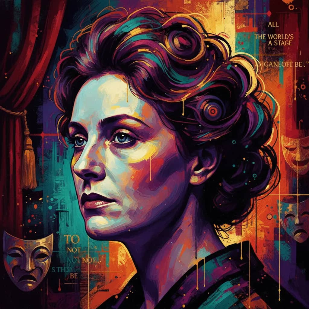 Portrait of Peggy Ashcroft
