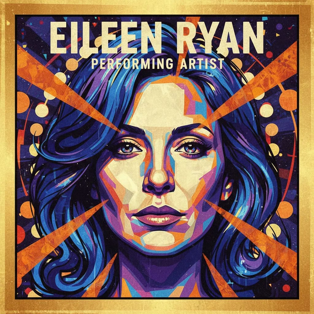 Artistic portrait of Eileen Ryan