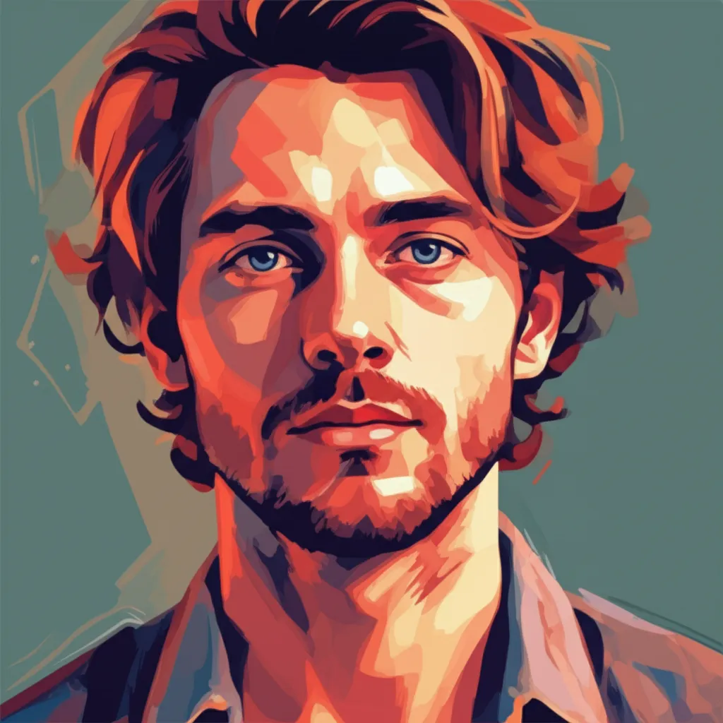 Artistic portrait of Joel Jackson