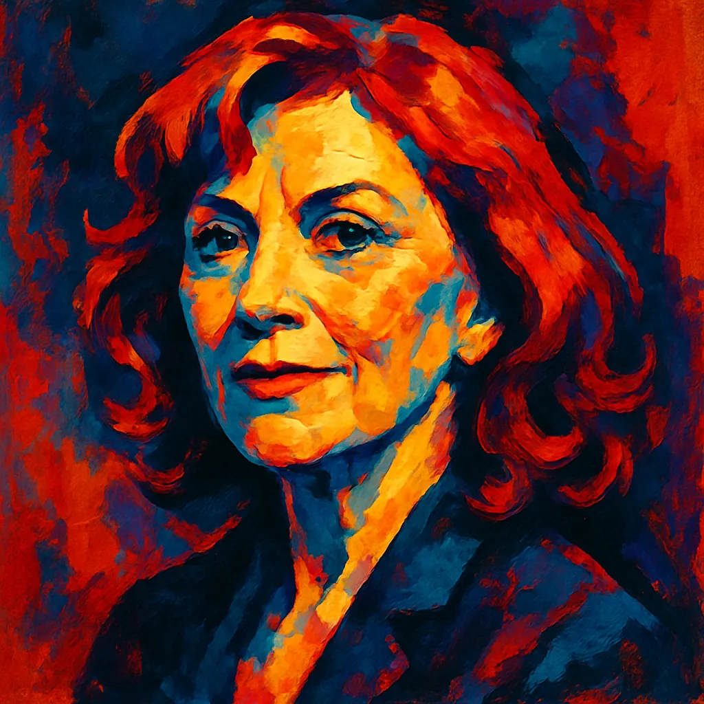 Artistic portrait of Merrie Lynn Ross