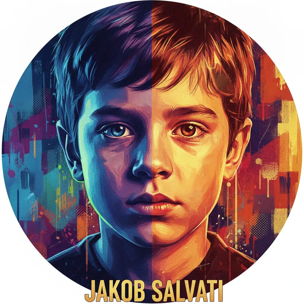 Artistic portrait of Jakob Salvati