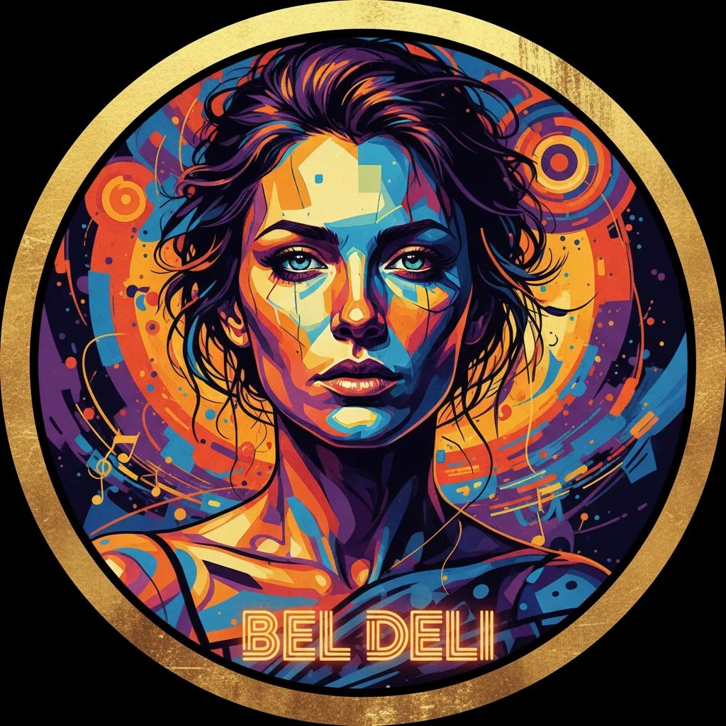 Artistic portrait of Bel Deliá