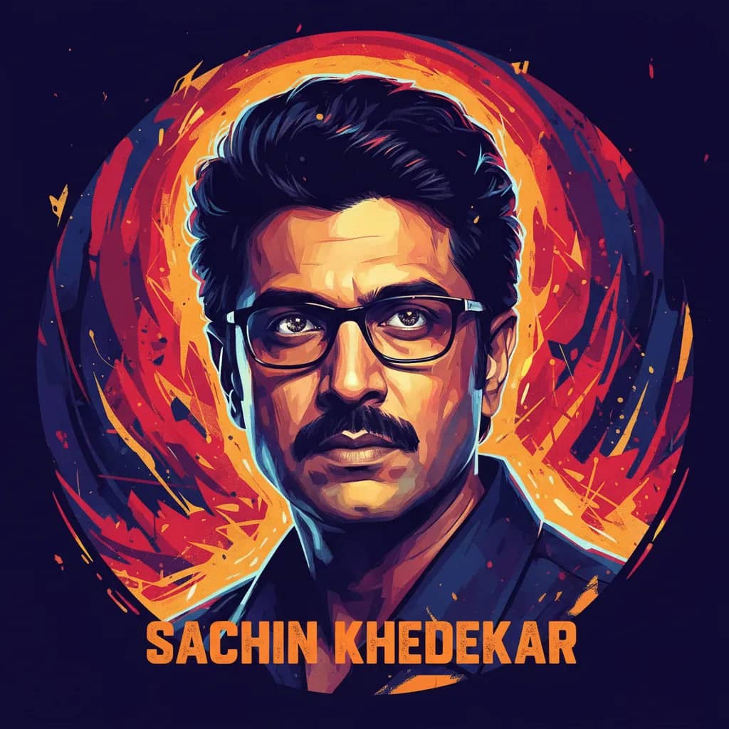 Portrait of Sachin Khedekar