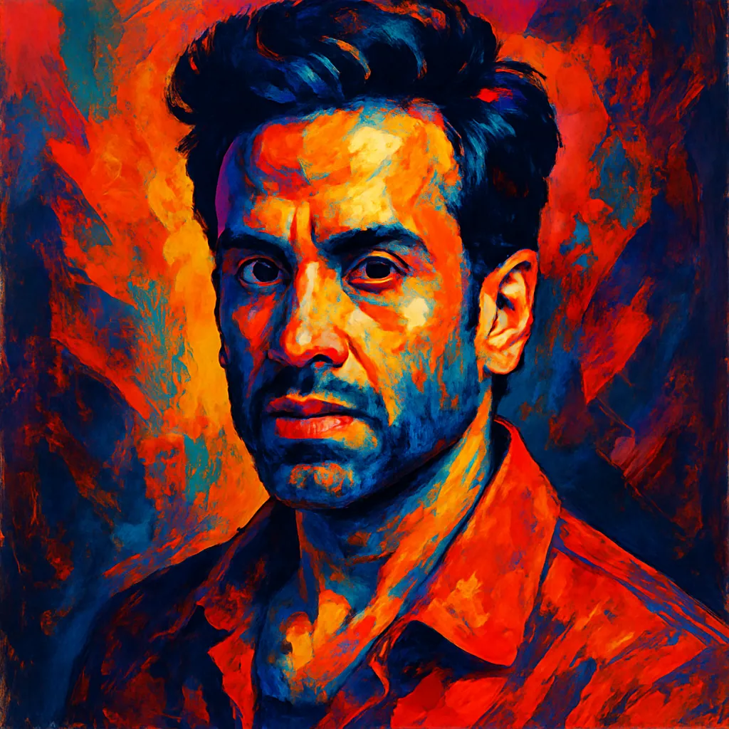 Artistic portrait of Tusshar Kapoor