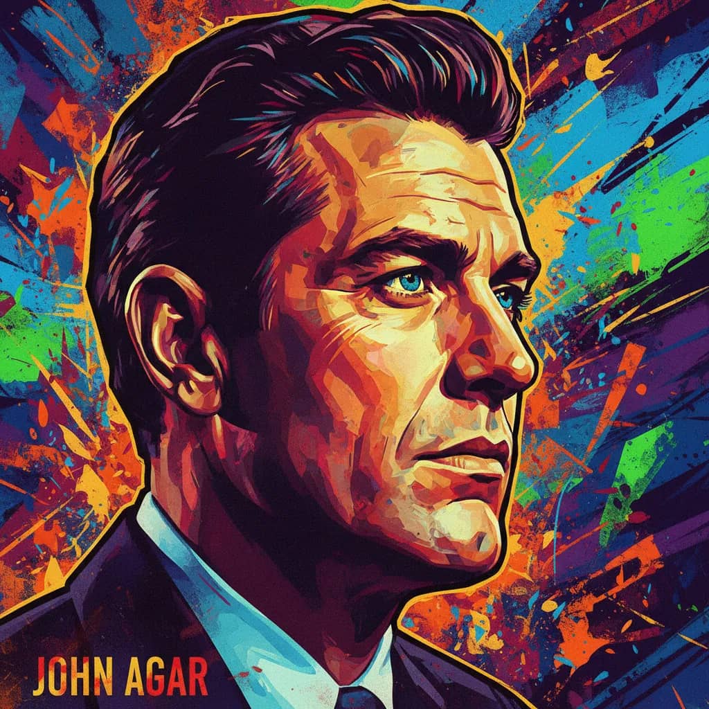 Portrait of John Agar