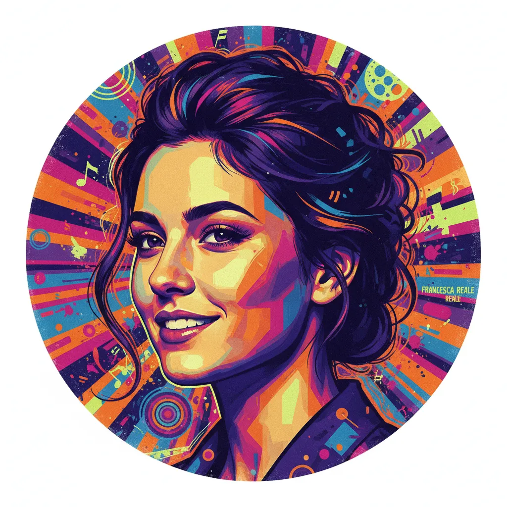 Artistic portrait of Francesca Reale