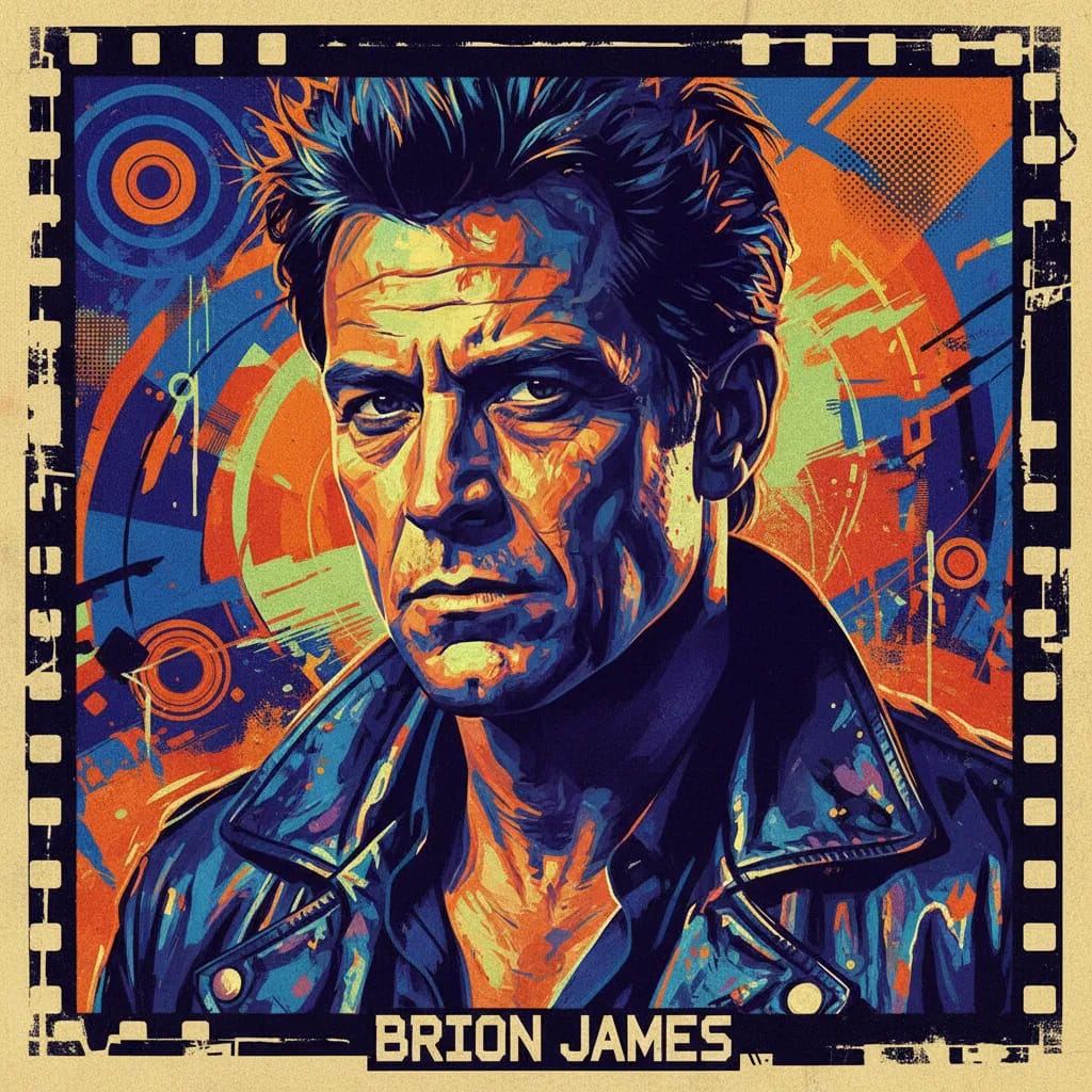 Artistic portrait of Brion James