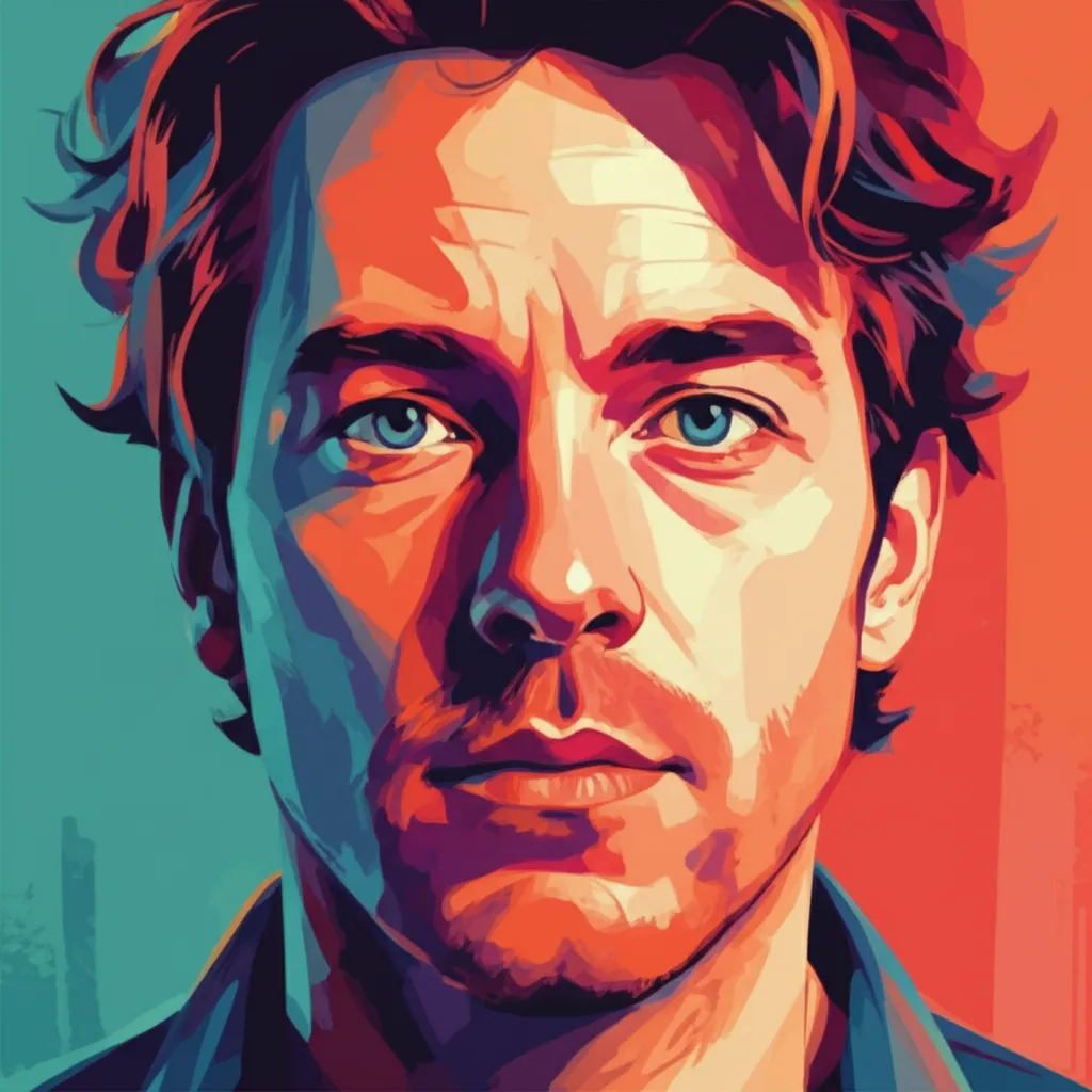 Artistic portrait of Michael H. Moss