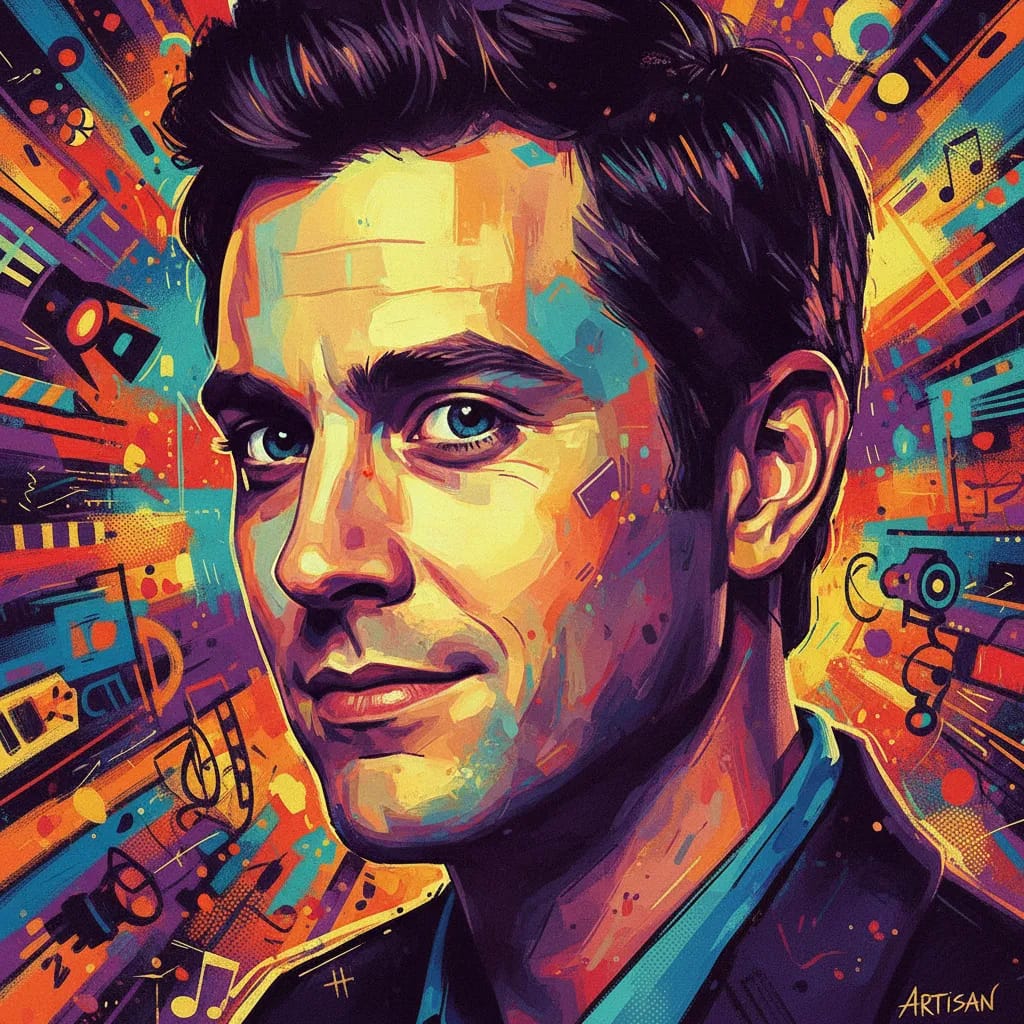 Artistic portrait of Eddie Kaye Thomas