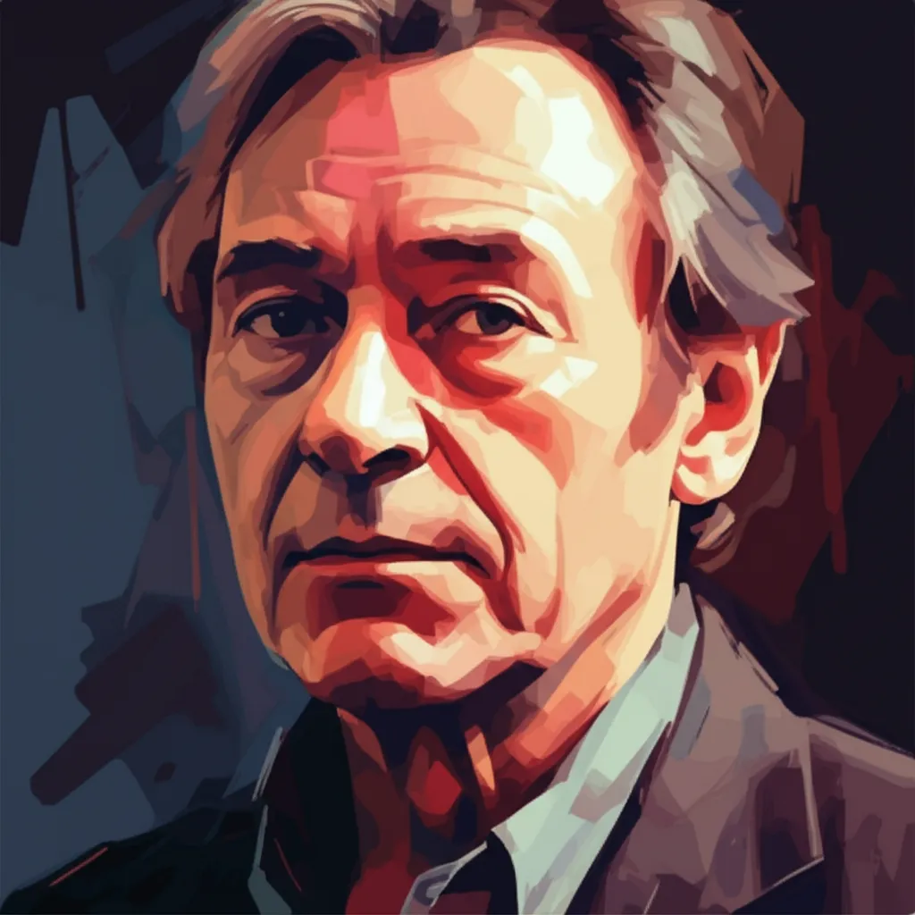 Artistic portrait of Jonathan Pryce