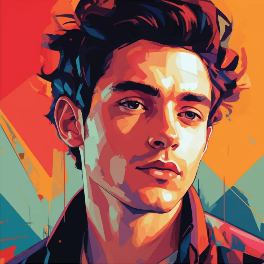 Artistic portrait of Alex Esmail