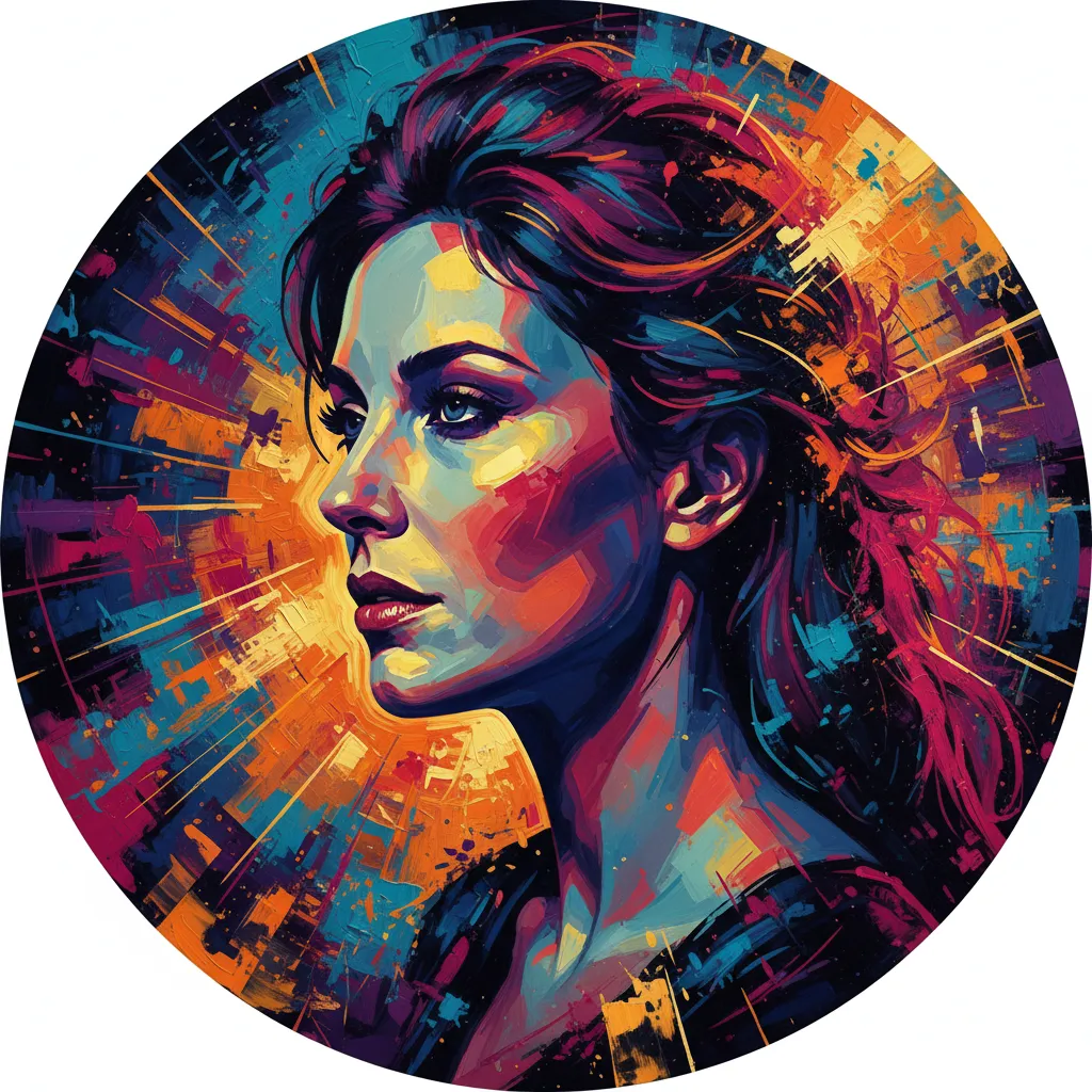 Artistic portrait of Jo Champa