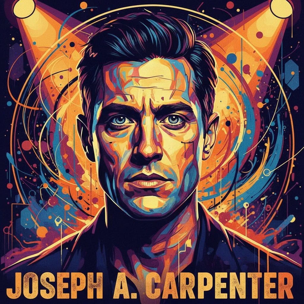 Artistic portrait of Joseph A. Carpenter