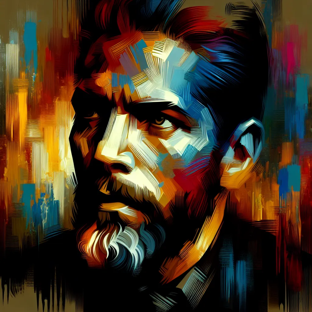Artistic portrait of Joshua Harto