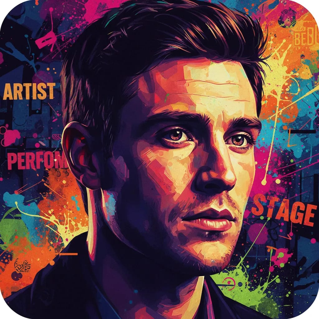Artistic portrait of Joe Cole