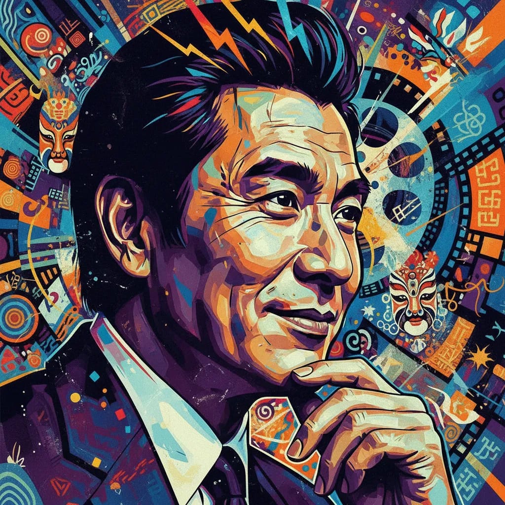Artistic portrait of Dean Shek