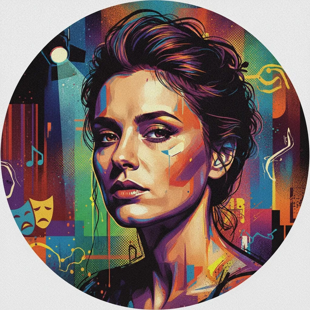 Artistic portrait of Roma Gasiorowska
