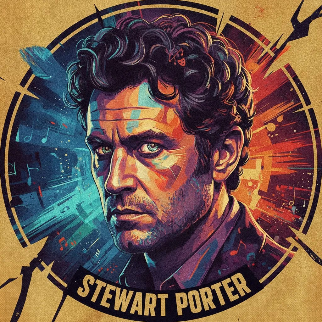 Artistic portrait of Stewart Porter