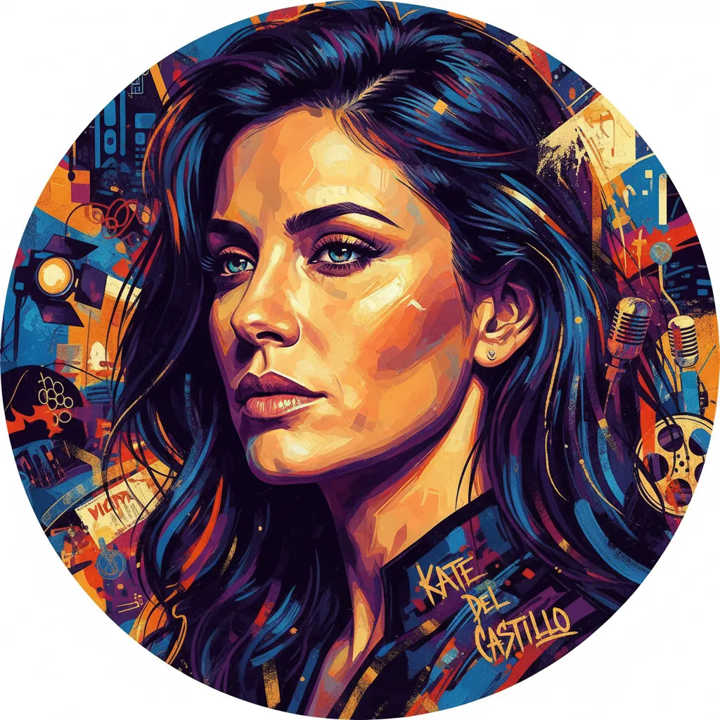 Artistic portrait of Kate del Castillo