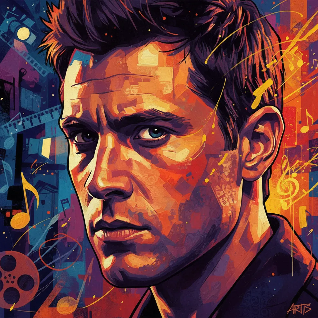 Artistic portrait of Shane Brolly