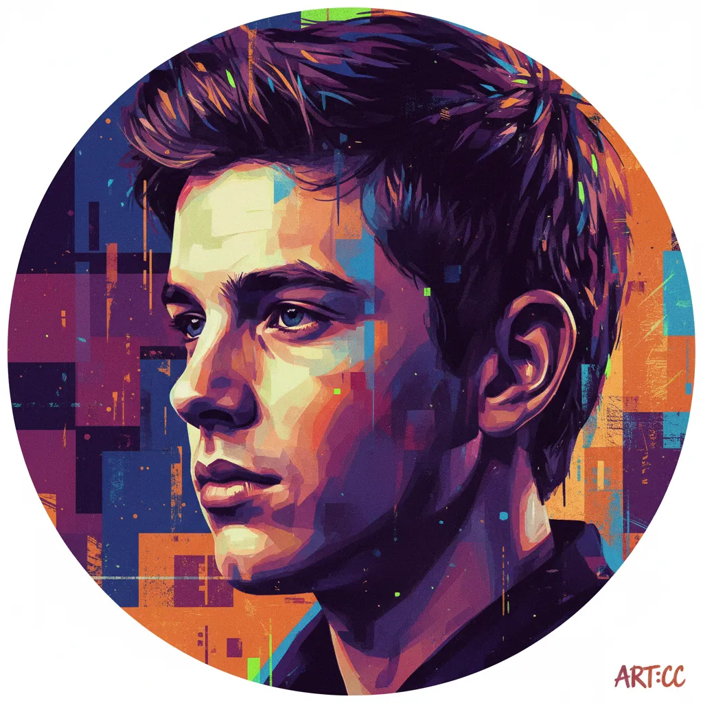 Artistic portrait of Chandler Canterbury