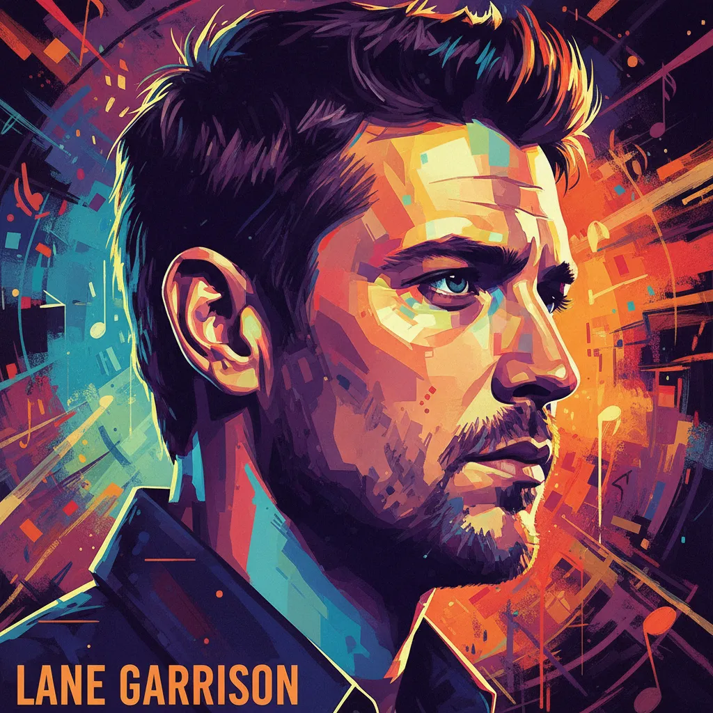 Artistic portrait of Lane Garrison