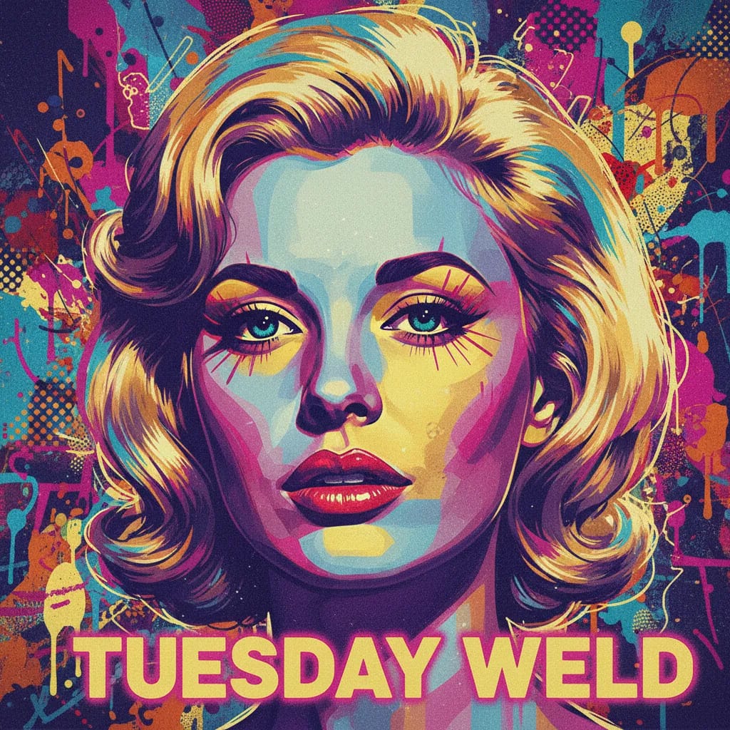 Artistic portrait of Tuesday Weld