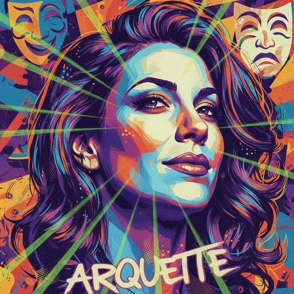 Artistic portrait of Alexis Arquette