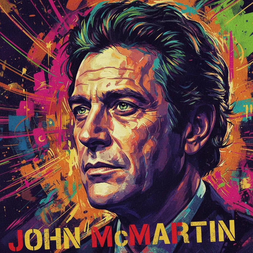 Artistic portrait of John McMartin