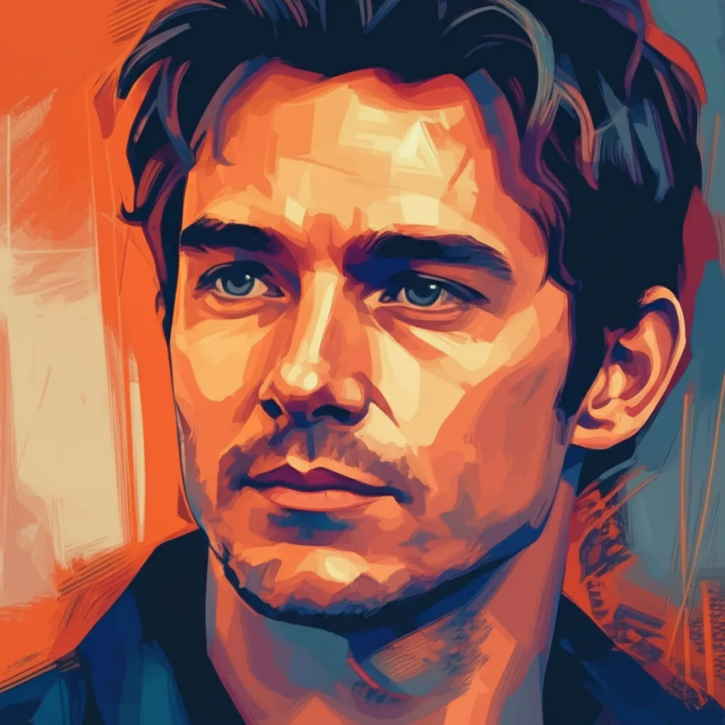 Artistic portrait of Aaron Ashmore