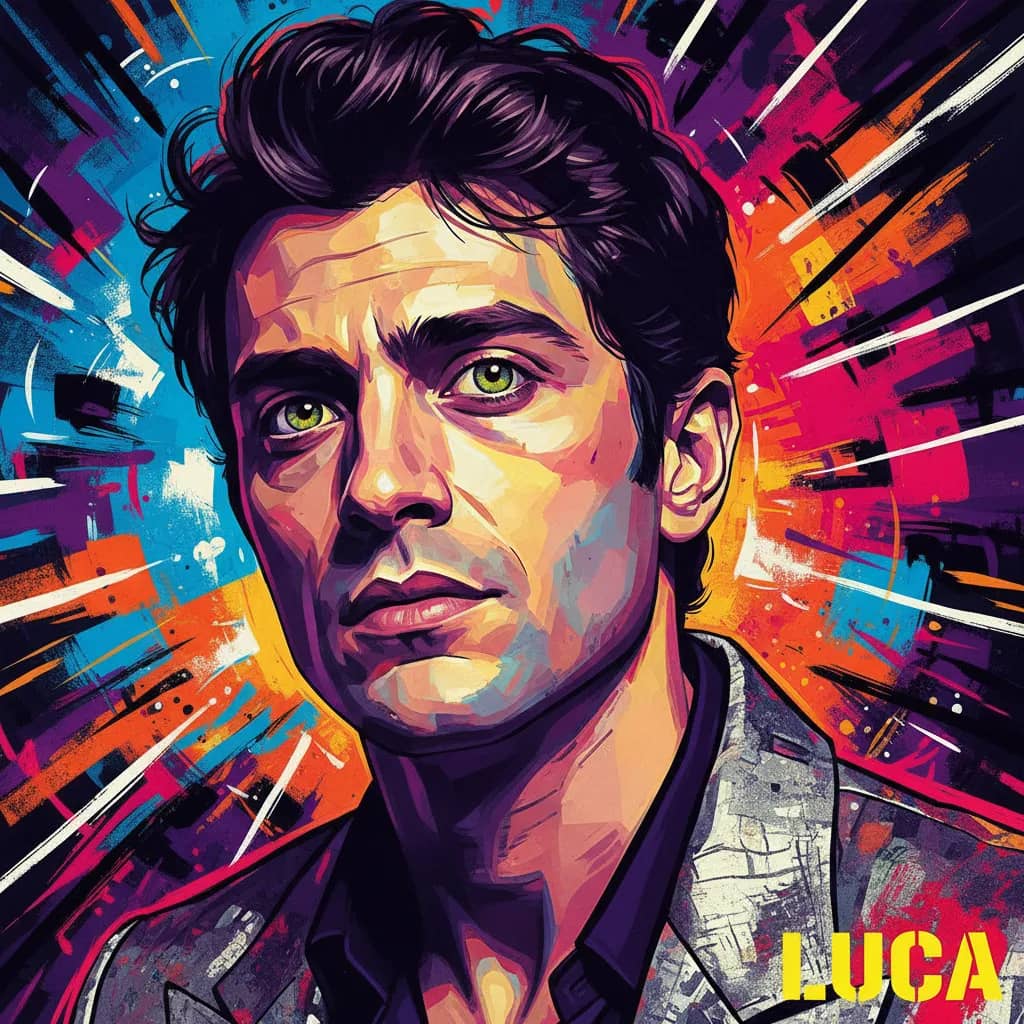Portrait of Luca Marinelli