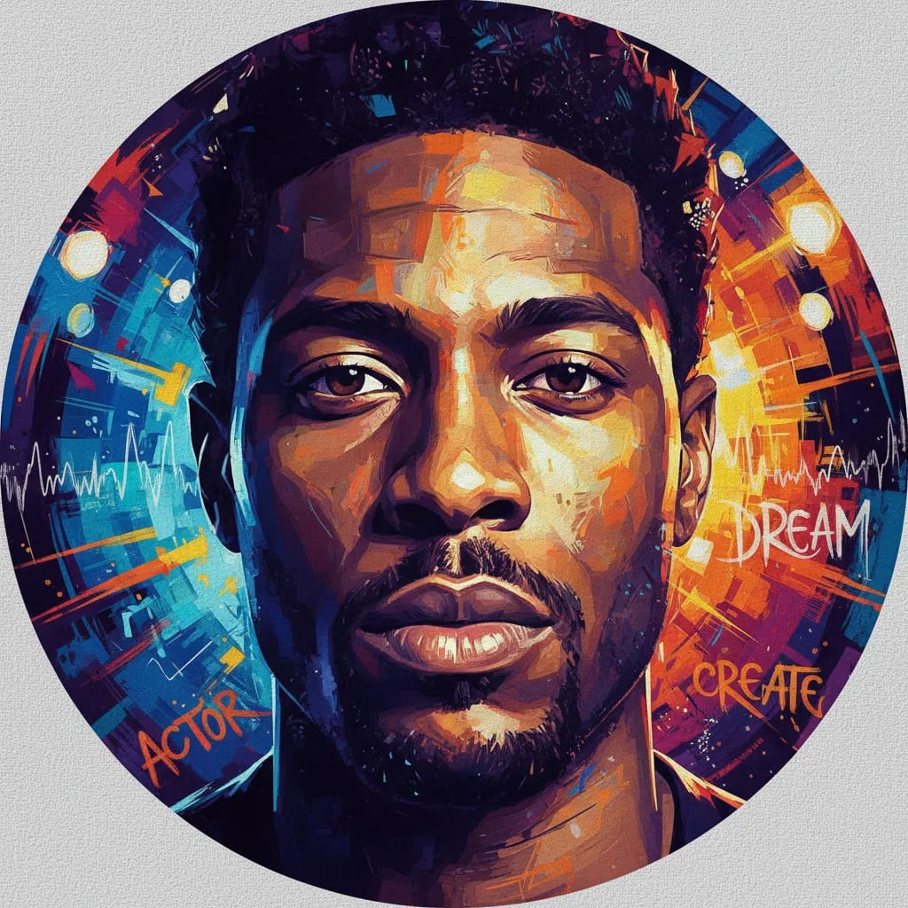 Artistic portrait of Rob Brown