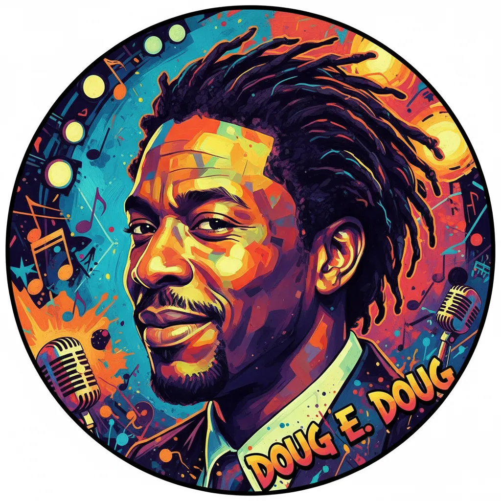 Artistic portrait of Doug E. Doug