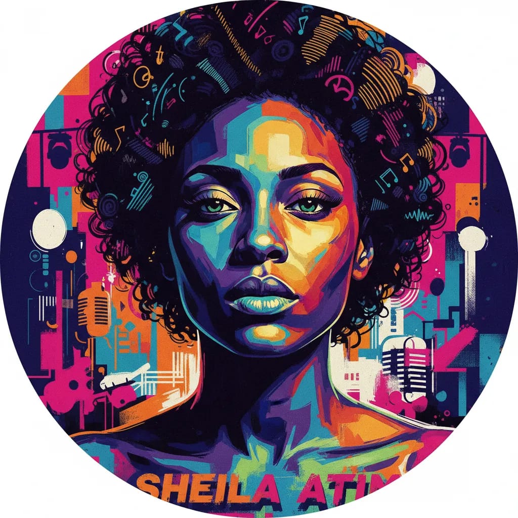 Artistic portrait of Sheila Atim