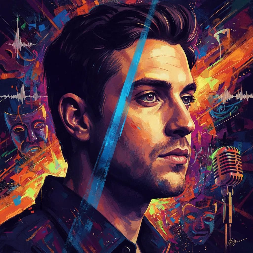 Artistic portrait of Misha Osherovich