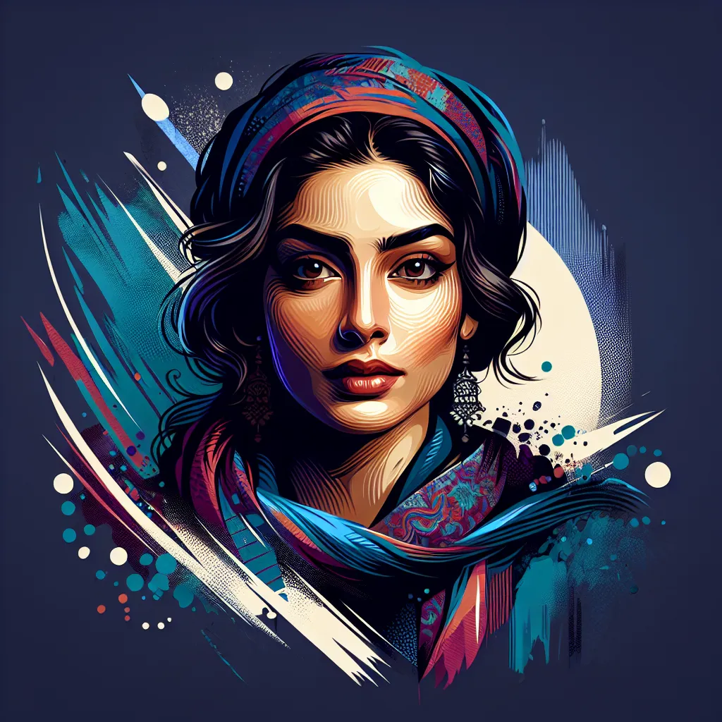 Artistic portrait of Priyanka Arulmohan