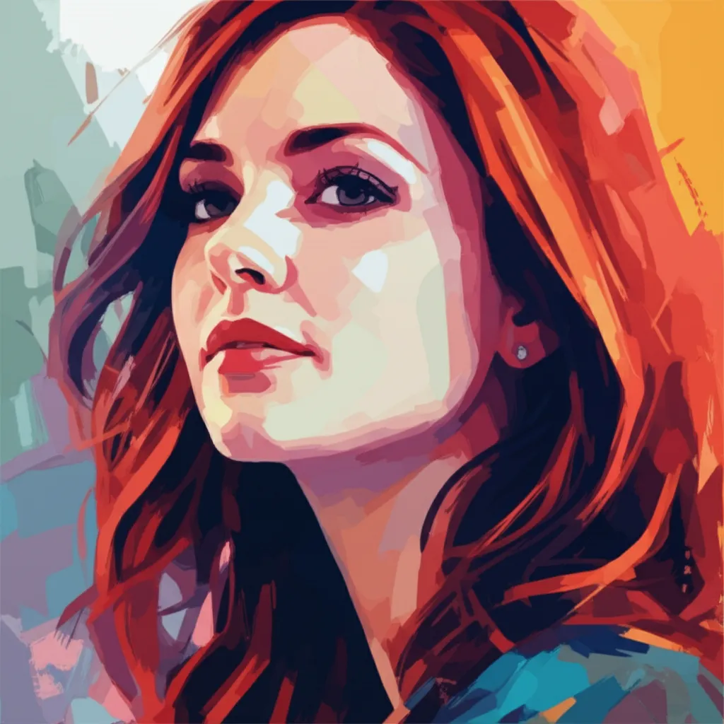 Artistic portrait of Jennifer Morrison
