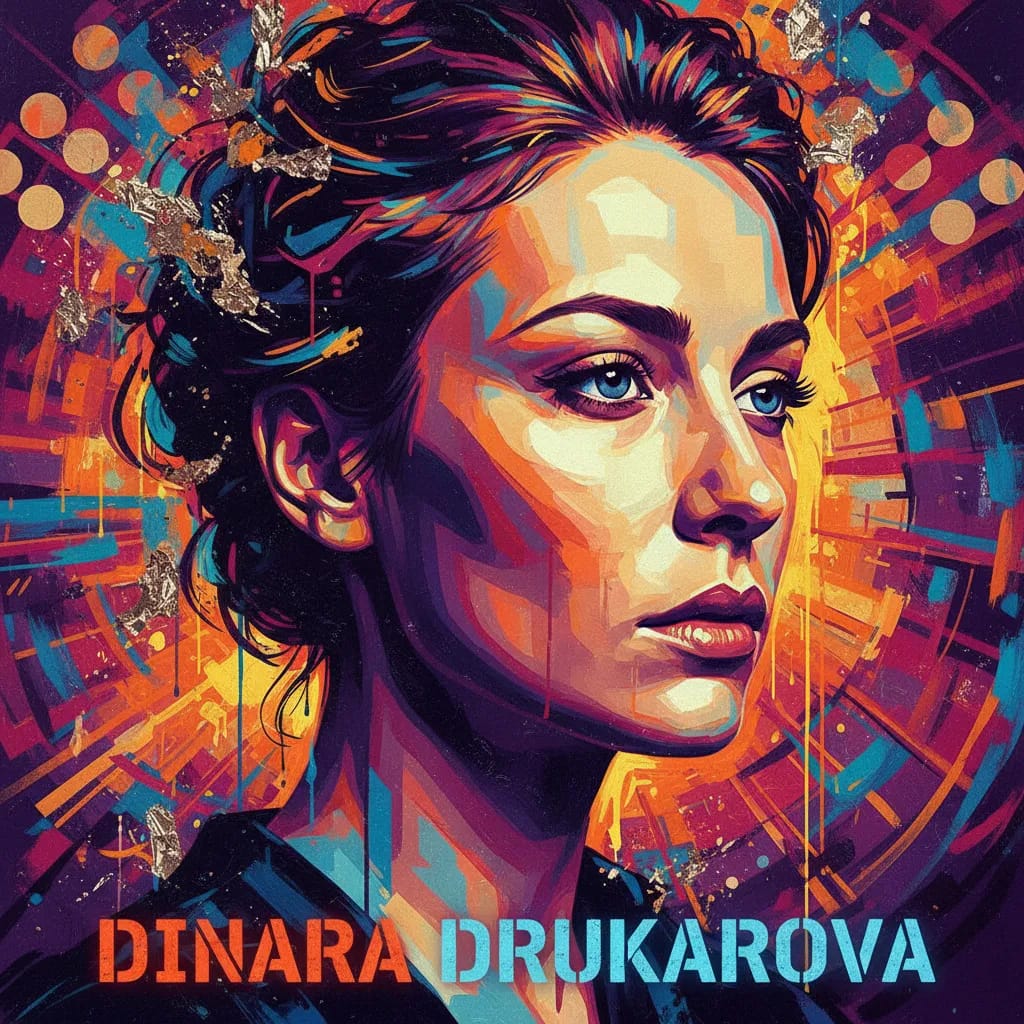 Artistic portrait of Dinara Drukarova