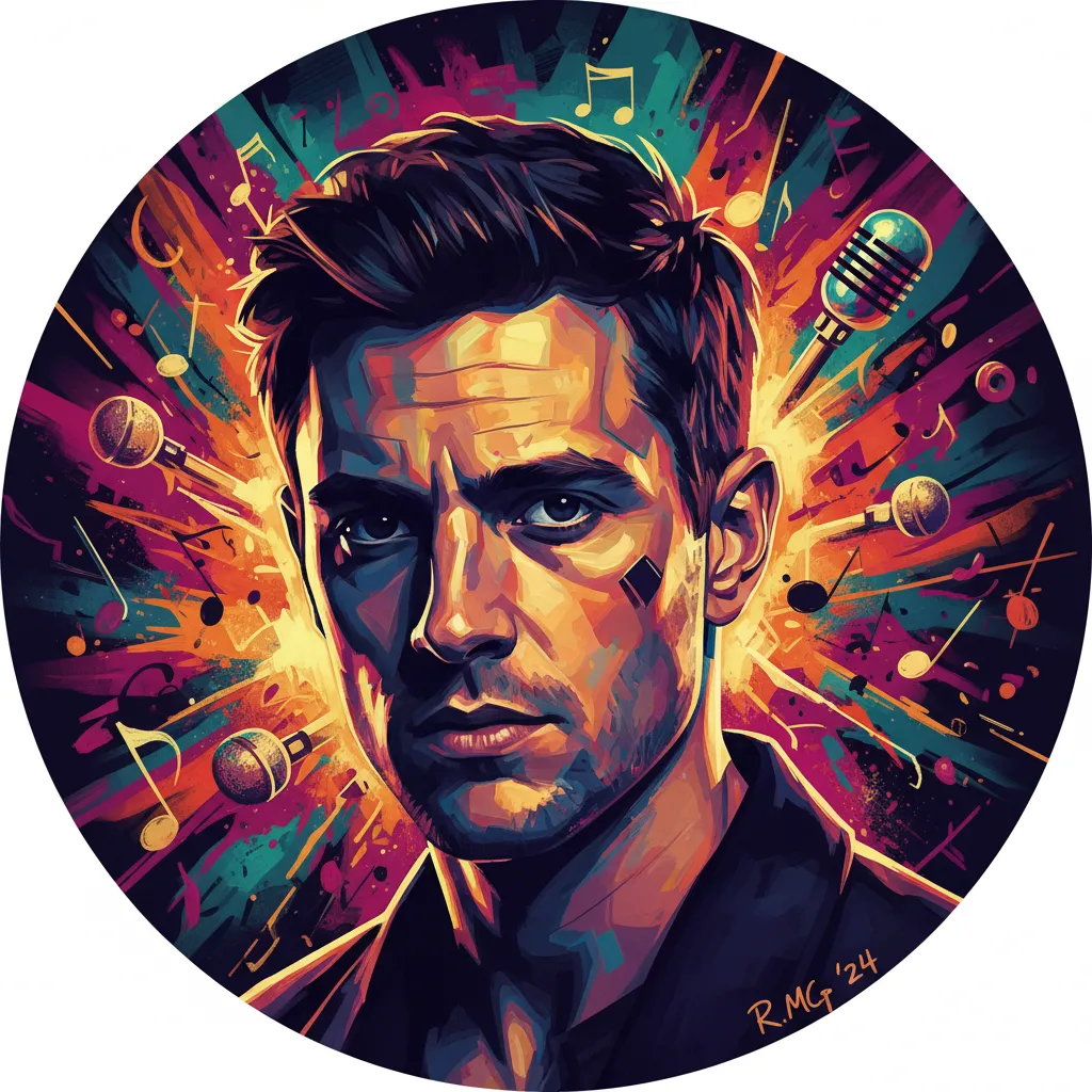 Artistic portrait of Rhys Mcgowan