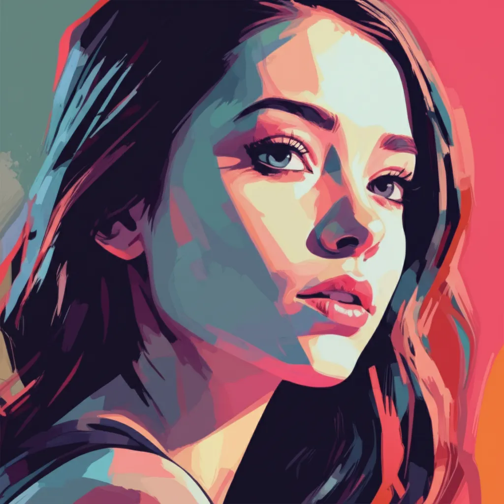 Artistic portrait of Brooklynn Proulx