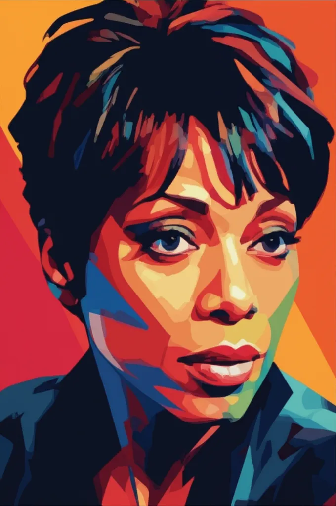 Artistic portrait of Diahnne Abbott