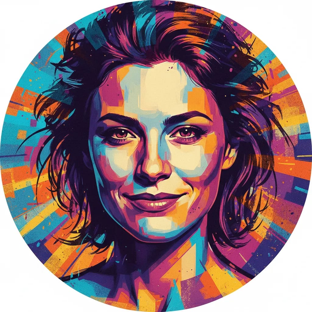 Artistic portrait of Anna Bederke