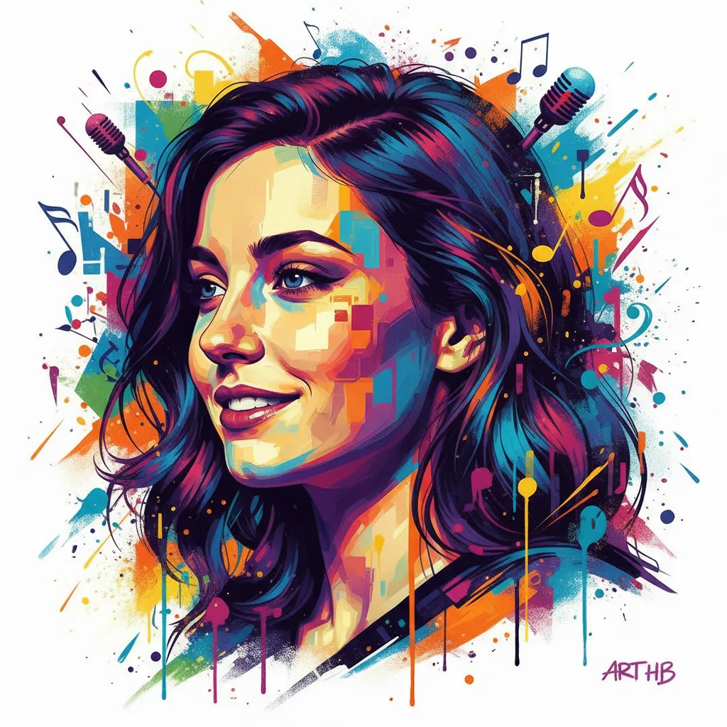 Artistic portrait of Harley Bird