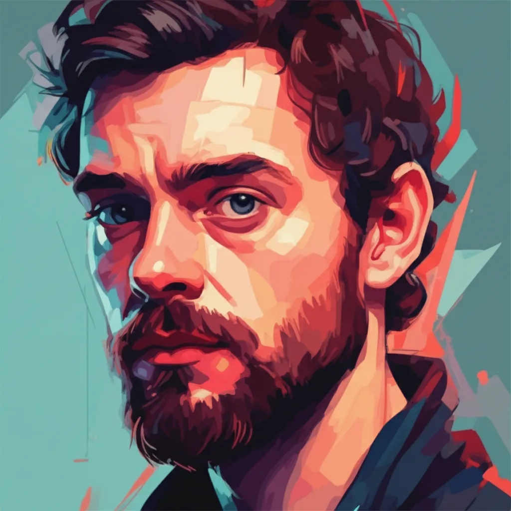Artistic portrait of Josef Altin