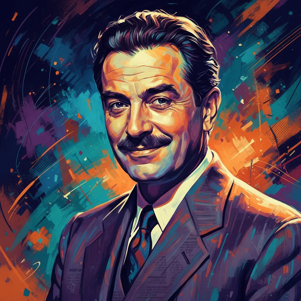 Artistic portrait of Felix Bressart