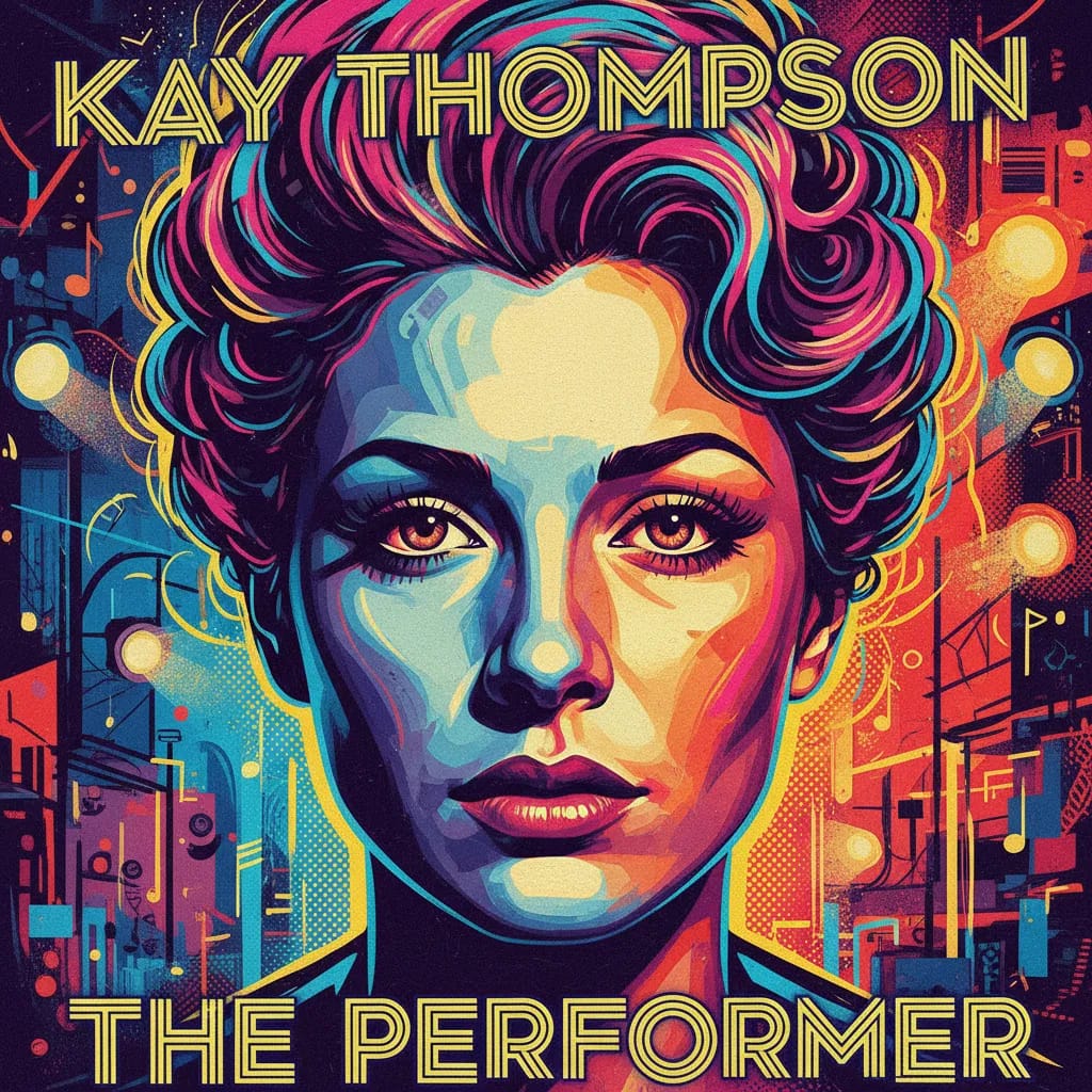 Artistic portrait of Kay Thompson
