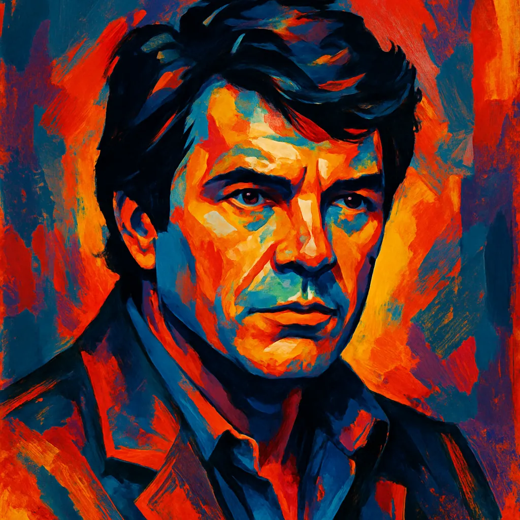 Artistic portrait of Robert Urich