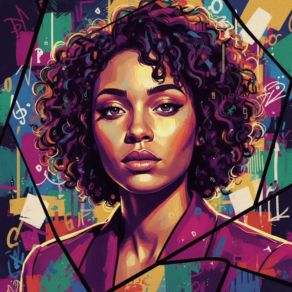 Artistic portrait of Celeste O'Connor