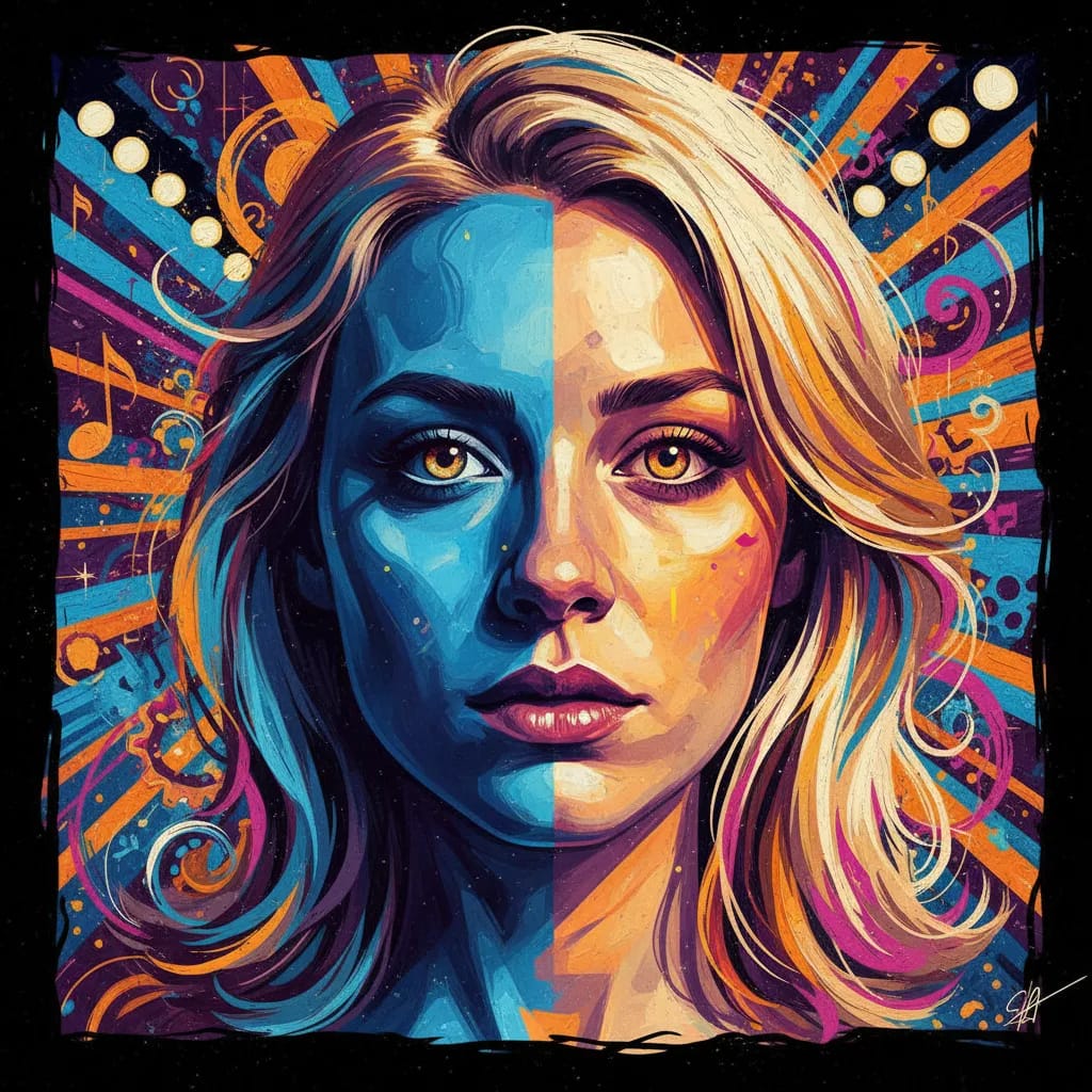 Artistic portrait of Imogen Poots