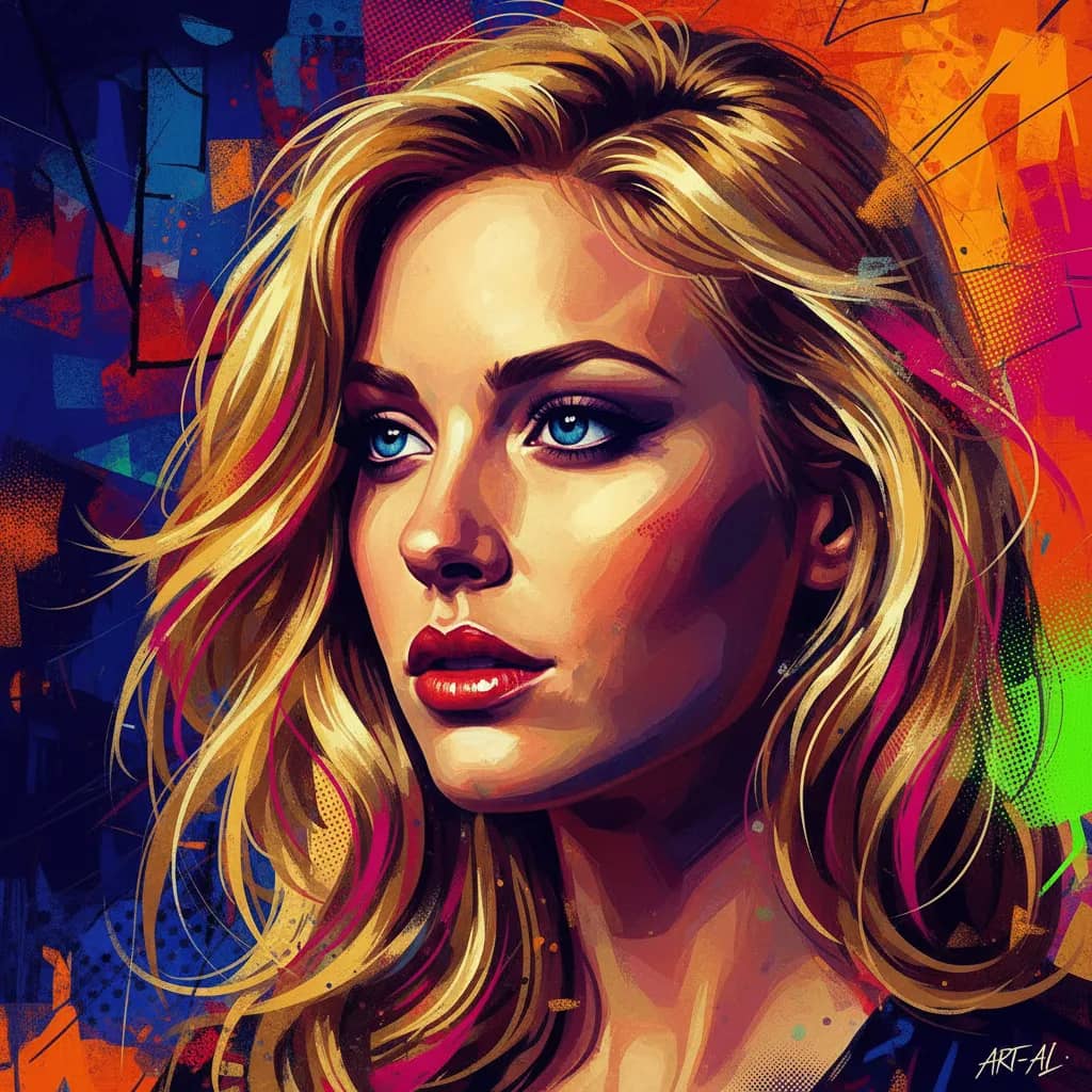 Portrait of Alexis Dziena